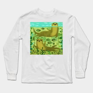 Otters! Long Sleeve T-Shirt